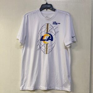 Nike Men's White Los Angeles Rams T-Shirt